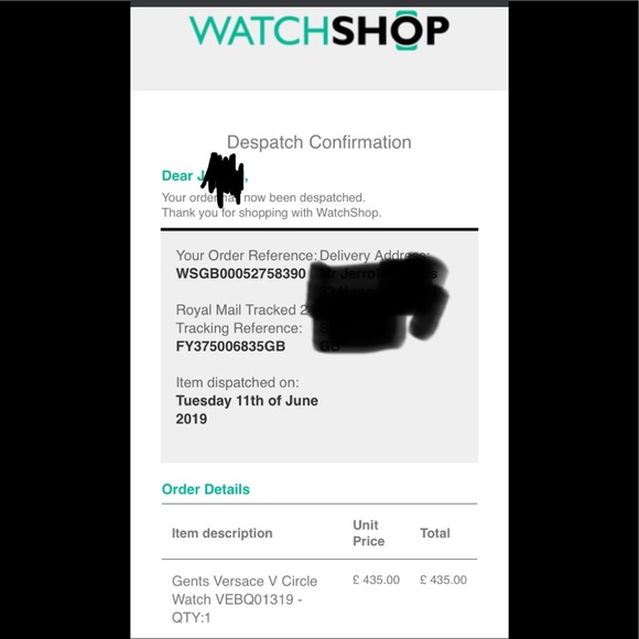 Versace Watch - Picture 7 of 7